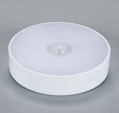 China Factory Modern Original Round Shape Automatic LED Motion Sensor Baby Night Light For Human Body Usb Charging for sale