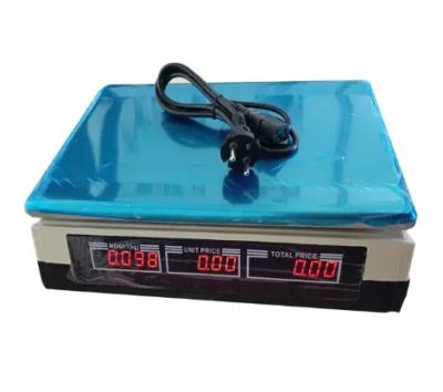 China Hot Sale Stainless Steel Portable 30kg Large Scale Digital Weighing Scales A-sca for sale