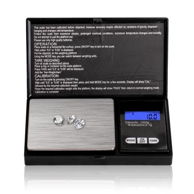 China Competitive Price 100g 0.01g Pocket Jewelry Gold Gram Electronic Balance Digital Scale 120*60*21mm for sale