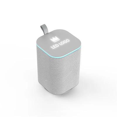 China Bass Blue Outdoor Super Tooth Phone Function RTS RGB LED Logo Fabric 8W Battery 1200mah Amplifier Party Portable Bluetooths BT Wireless Speaker for sale