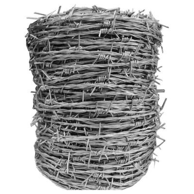 China Construction And So On High Quality Factory Price 2.2Mm Galvanized Double Strand Barbed Wire For Fencing for sale