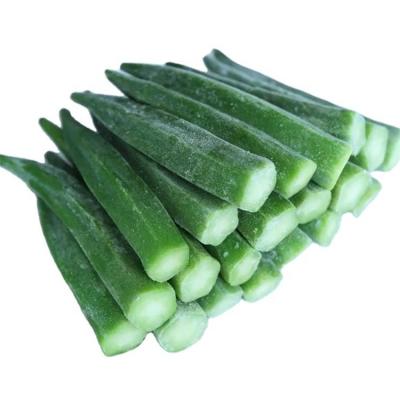 China Chinese Frozen Vegetable Okra FROZEN 10 Kg Carton Cheap Price IQF Organic Okra Whole for sale