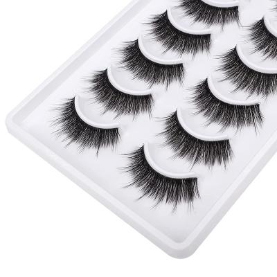 China Clear Strip Natural 3d False Eyelashes Hollyren Strip Thick False Eyelashes Full Lash Luxury False Eyelash Packaging Box Lashes Wholesale for sale