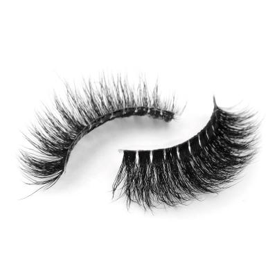 China False Natural Mink Lashes Manufactory 3D seller long lashes 2021 natural popular styles for sale