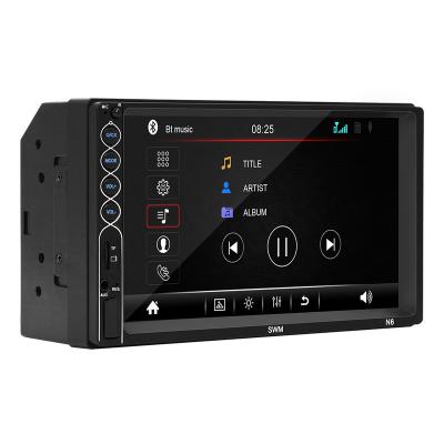 China Car Stereo 2 Din FM Stereo Receiver with 7inch Car Mirror Link Audio Monitor for Android and IOS Car MP5 Media Player for sale