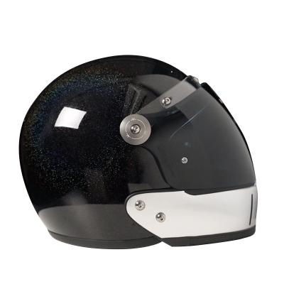 China Adjustable Double Shielding Motorcycle Smart Helmets Sound Control High Quality Carbon Fiber Helmet 360 Visibility Helmets for sale