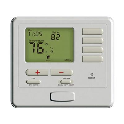 China Modern Air Conditioning Weekly Low Voltage Single Stage Programmable Thermostat for sale