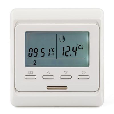 China Energy Saving Weekly Programmable Electronic Water Heating Room Temperature Controller for sale