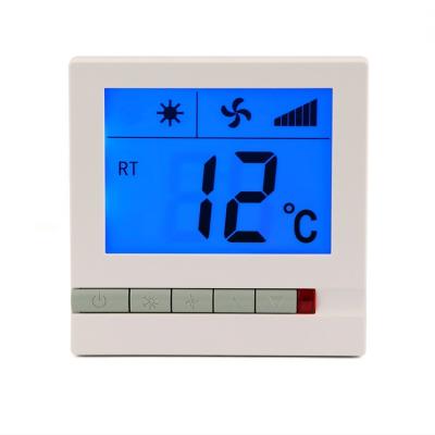 China Wide Application Digital Fan Coil Unit Remote Control Thermostat Temperature Controller for sale