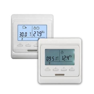 China Modern 6 Time 6 Temperature Per Day Digital Programmable Thermostat for sale