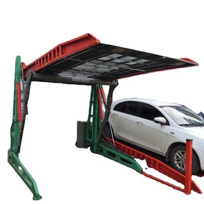 China Two Tier Valet Parking Double Car Vertical Lift System 5000mmx1850mmx1550mm for sale