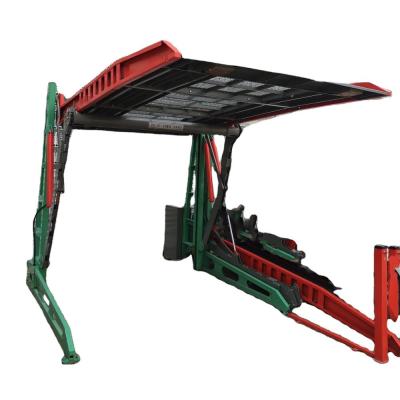 China CE Approved Hydraulic Post 2 Car Lift Tilting Car Lift Supplier 5000mmx1850mmx1550mm/2050mm for sale