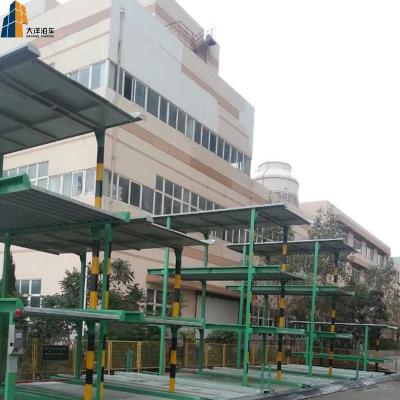 China multilevel car stacker used 4 post car lift for sale 5000mmx1850mmx1550/2050mm for sale