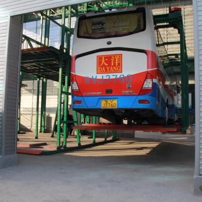 China Outdoor Garaje Steel Structure Auto Bus Garage Automatic Parking System for sale