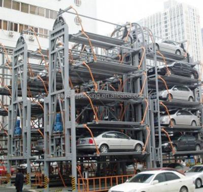 China Fault Diagnosis By Computer Intelligent Vertical Rotary Car Parking System for sale