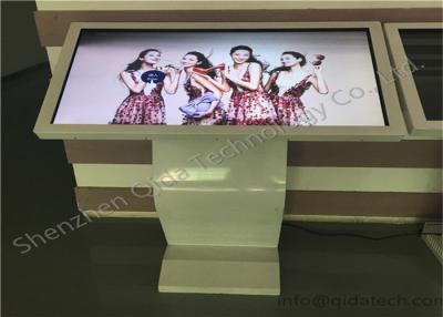 China Indoor standing 42 inch infrared touch music wifi interactive lcd led monitor information checking kiosk for sale