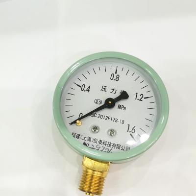 China Hotels Vacuum Generator Pneumatic Pressure Gauge Vacuum Gauge For Vacuum Pump for sale