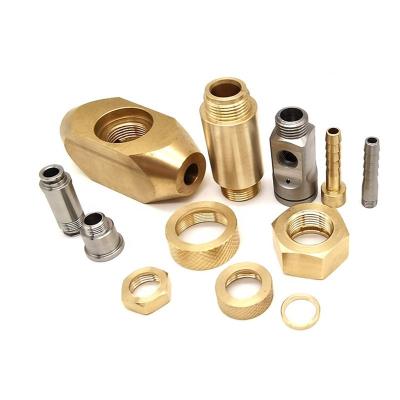 China CNC Aluminum Lathe Manufacturing Supplies Brass Turning Parts, Knurled Nut And Tooth Sleeve for sale