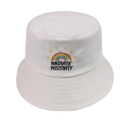 China Character Products High Demand Reversible Embroidery Beach Hat Fisherman Bucket Hat Wholesale Straw for sale