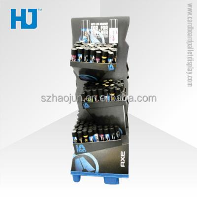 China Retail Cardboard Display Stand Cardboard Cosmetic Display Stands For Point Of Sale for sale