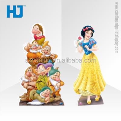 China Custom Cartoon Pictures Cutout Standee , Movie Corrugated Paper Cutouts Show Standee ZSJ-1563 for sale