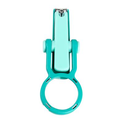 China Large Portable Safety Toe Finger Plastic Magnifier Nail Cutters Clipper With Catcher for sale