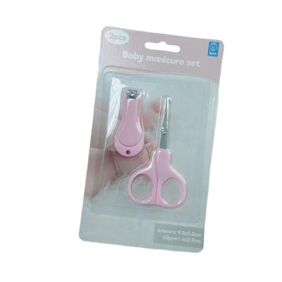 China Portable Hot Selling Cutter Kit Nail Ssissor Manicure Baby Care Nail Clippers Set With Blister Card Retail Package for sale