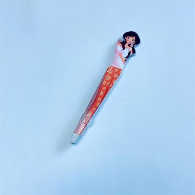 China Girl Shaped Amazon Beauty Girl Beauty Liner Tweezers For Gift for sale