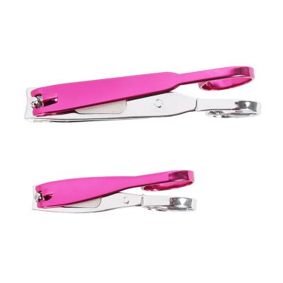 China New Style Portable Hot Selling 2pcs Nail Clippers Cutter Set With Tin Box Pack Professional Nail Tool Kit for sale