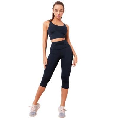 China Worthless Melody Breathable Wear Lift Workout Sets Women 2 Piece Yoga Fitness Clothing Yoga Sets Fitness Women Plus Size for sale