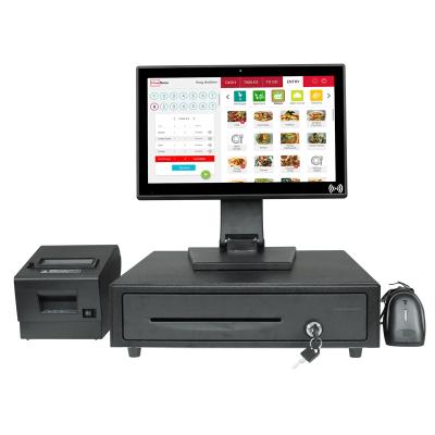 China 15.6 Inch Industrial Intelligent Payment System Display Panel LCD Touch Screen All In One PC for sale