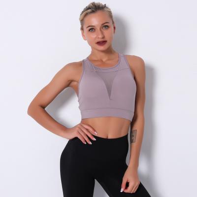 China 2021 New Products New Arrivals Breathable Sports Bra Stretching Breathable Crop Top For Women for sale