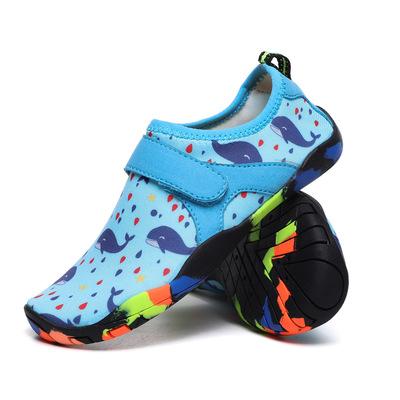 China Fashion Trend Super Cute Graphic Print Water Shoes Aqua Shoes Soft Sole Children Outdoor Shoes for sale