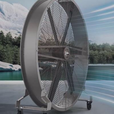 China Industrial Hotels 2m Tall Direct Drive Mobile Fans for sale