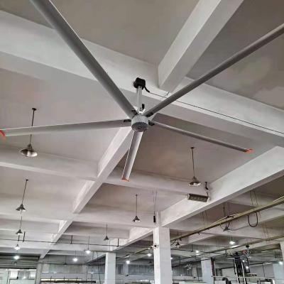 China 150 mÂ ² 3m 10ft large pmsm 0.37kw motor hvls ceiling fans for sale