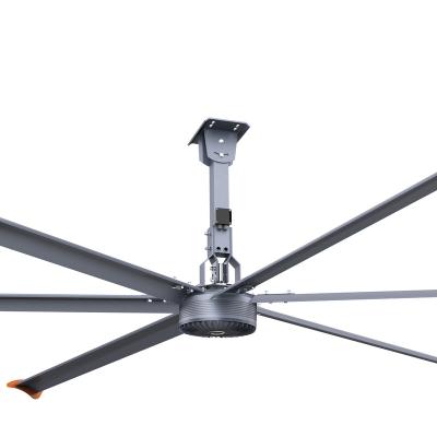 China 300mÂ ² 5m 16ft 220v 380v 0.75kw large ceiling fan for church for sale