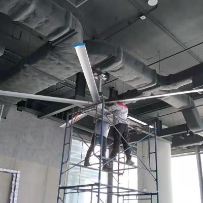 China 300mÂ ² 10ft 16ft 24ft PMSM large motor hvls fan for sale