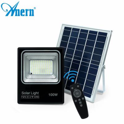 China Outdoor Solar Garden Anern Flood Light Motion Sensor 400watt Solar Led Flood Light for sale