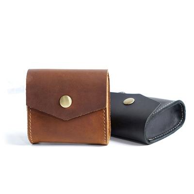 China Mini Fashion Coin Headset Headset Case Data Cable Storage Small Coin Leather Wallet Bag for sale