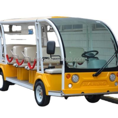 China 8 Seats Electric Sightseeing Car 14 Seats Sightseeing Bus For Sale 4830*1460*2020mm for sale