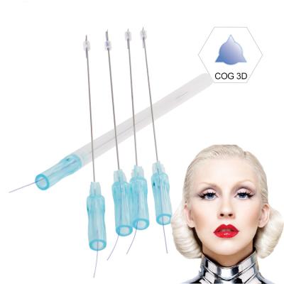 China Easy To Use Korean Hot Medical Sterile Face Lift Hilos Plla 3D Strong Tooth 3D 21G 100mm 5 PCs in 1 bag pdo wires for sale