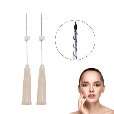 China Easy To Use PDO PCL Wire Lift Korea Tornado Screw 26G 38MM V Line Lips Peel Tighten Beauty Face Eyebrow Lift for sale