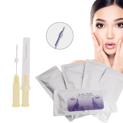 China Easy To Use Korea Pdo Pcl Faden Polydioxanone Medical High Quality Thread 19G 60MM Hilo Soft Nose Lift Face Lift for sale