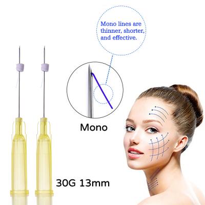 China Easy to use wrinkle remover pdo screw wholesale 30g mono 13mm facial lifting threads for sale