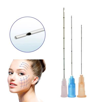 China Nasolabial Fold/Hot Selling Lip/Face/Body Types Blunt Cannula Wholesale 21g 70mm Stainless Steel Cannula Syringe 100pcs In 1 Box for sale