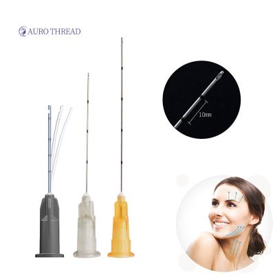 China Nasolabial Fold/Blunt Lip Korea Syringe Cannula/Face/Body 23G 50mm Disposable Micro Dermal Tip Needle Cannula For Hyaluronic Acid for sale