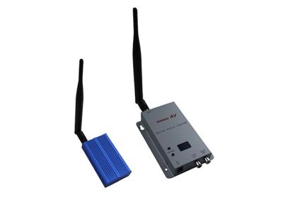 China 1.2GHz 1500mW Wireless Audio Video Transmitter And Receiver 12V DC for sale