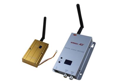 China 300 - 1000M 1500mW 2.4GHz Wireless Transmitter With PAL / NTSC Video for sale