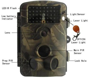 China Drahtlose Infrarotspur Kamera verstecktes 12MP mit HD-Entschließung zu verkaufen