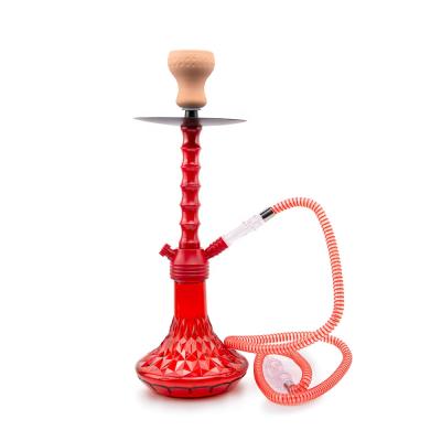 China 2021 KUQI factory colorful colorful acrylic shisha hookah shisha cheap acrylic hookah shisha for sale